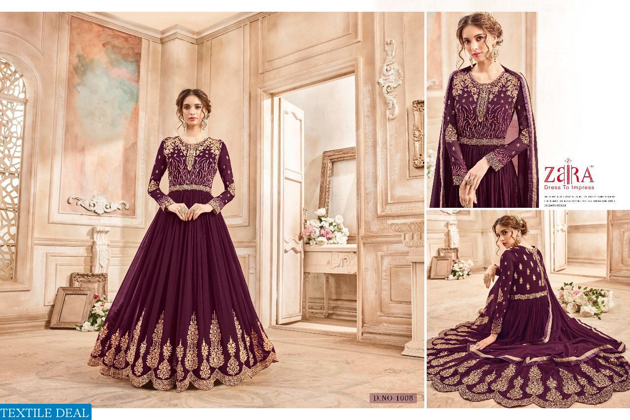 Zaira mastani Wholesale Designer heavy anarkali Salwar suits